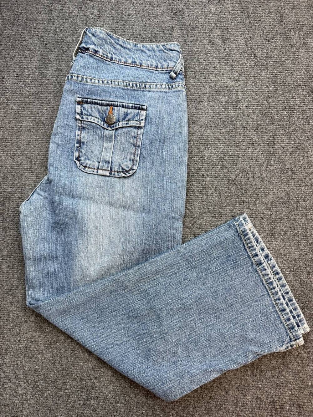 Vintage Y2K Covington Women’s Capri Jeans Size 10 Stretch Light Wash Denim